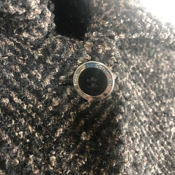 Calvin Klein brown coat with wool size 1X - Picture 2 of 14